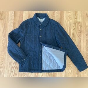 Taylor Stitch Wilton Jacket in Navy Birdseye Wool, size 38